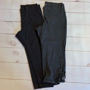 Old Navy women’s XL Capri active leggings 2 pair